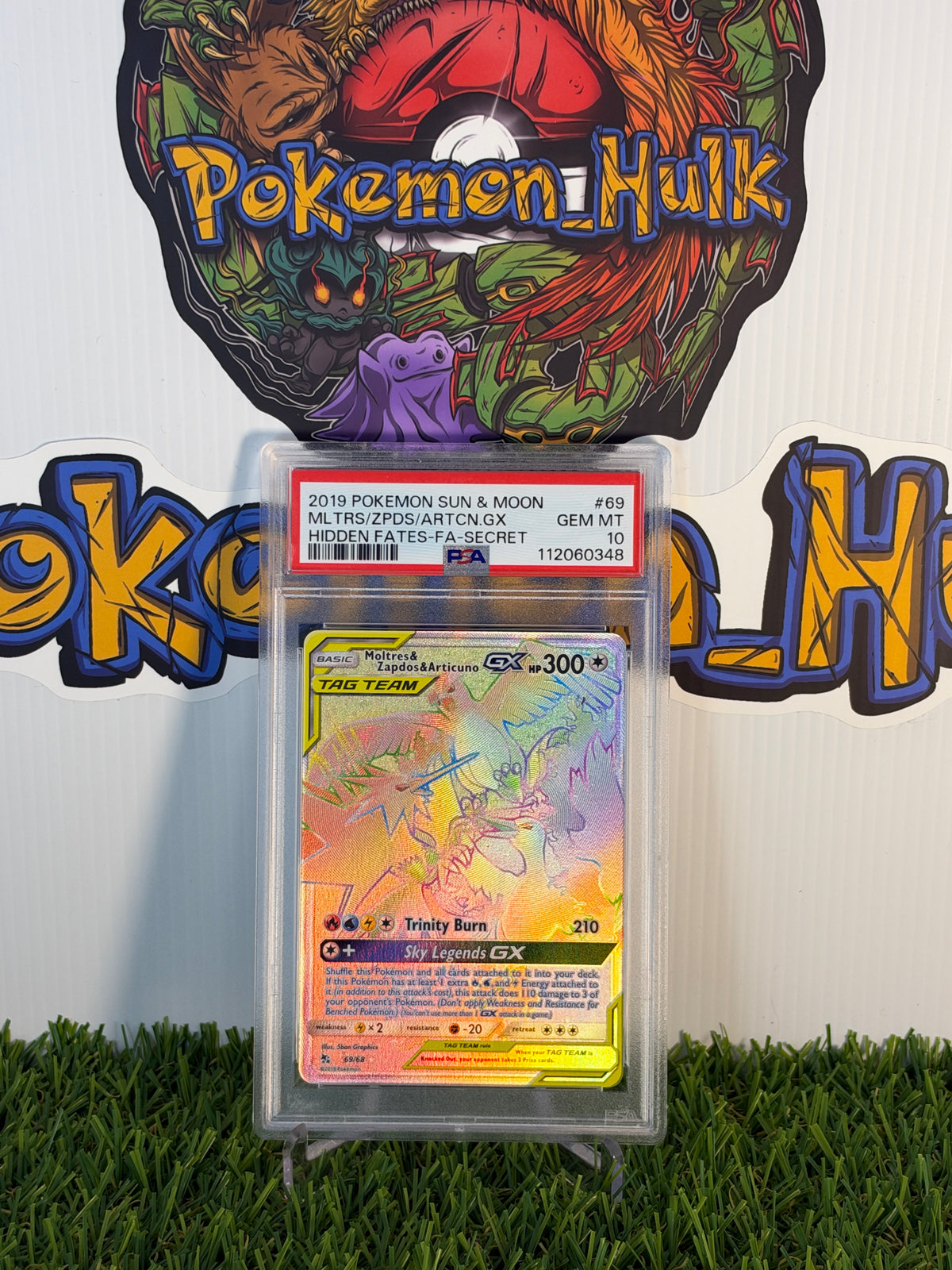 Moltres, Zapdos and Articuno Tag Team #69 PSA 10