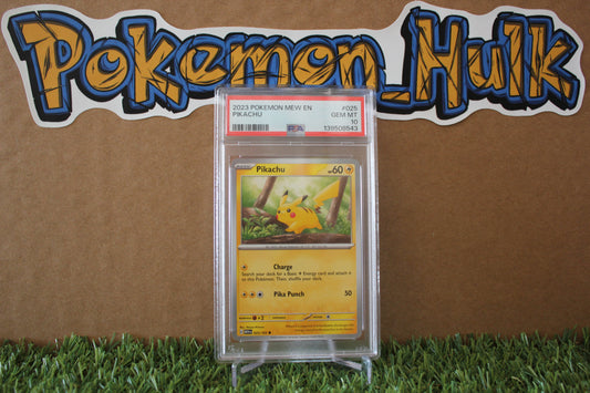 2023 151 Pikachu (English) #025 PSA 10 POP 104