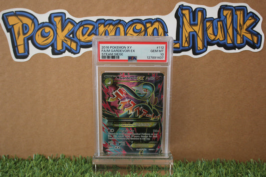 2016 GARDEVOIR EX #112 Steam Siege PSA 10