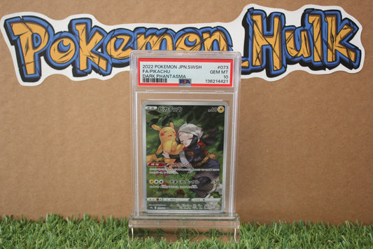 2022 Pikachu #073 Dark Phantasma PSA 10