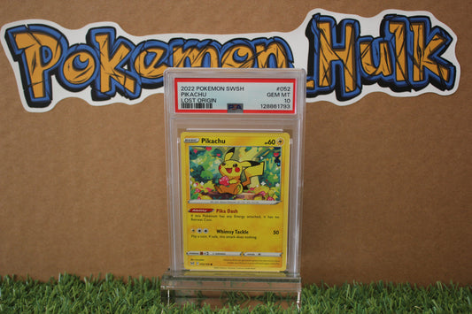 2022 Pikachu #052 PSA 10 Super Low POP
