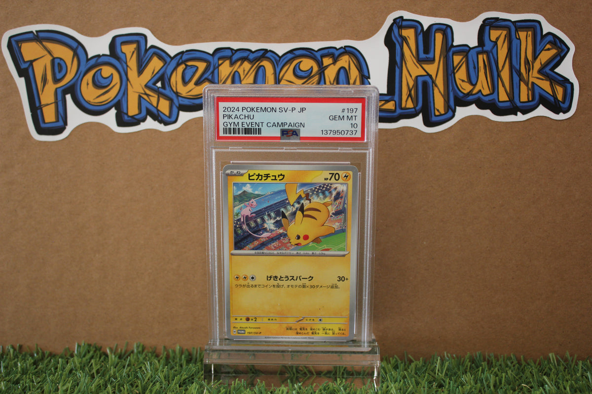 2024 Pikachu Gym Event Campaign #197 PSA 10