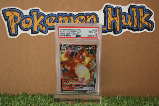 2020 Charizard VMAX #20 Darkness Ablaze PSA 10