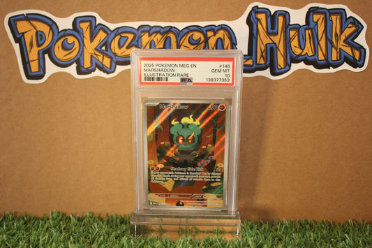 2025 Marshadow #146 Mega Evolutions PSA 10