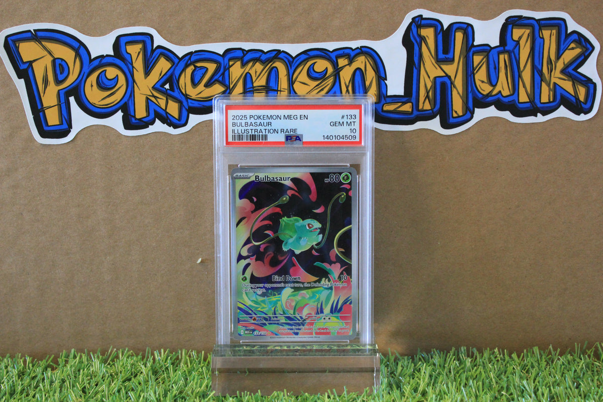 2025 Bulbasaur #133 Mega Evolutions Base set PSA 10