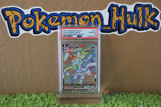 2021 Sylveon Rainbow #211 PSA 10