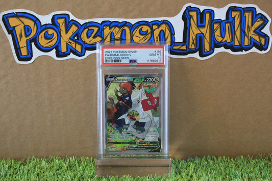 2021 Duraludon V #198 Evolving Skies PSA 10