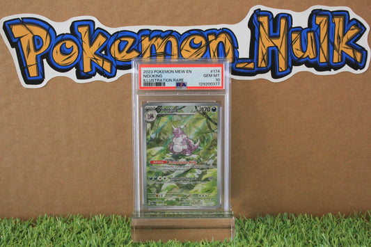 2023 Nidoking #174 English 151 PSA 10