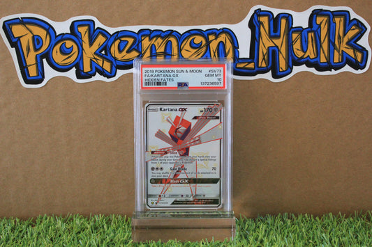 2019 Kartana GX #SV73 Hidden Fates PSA 10