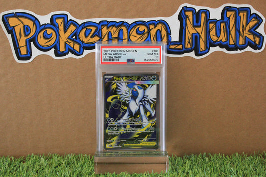 2025 Absolu EX UR #161 Mega Evolutions Base Set PSA 10
