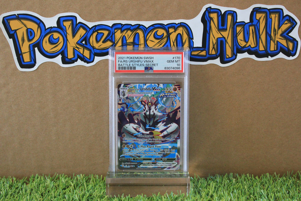 2021 Urshifu VMAX #170 Battle Styles PSA 10