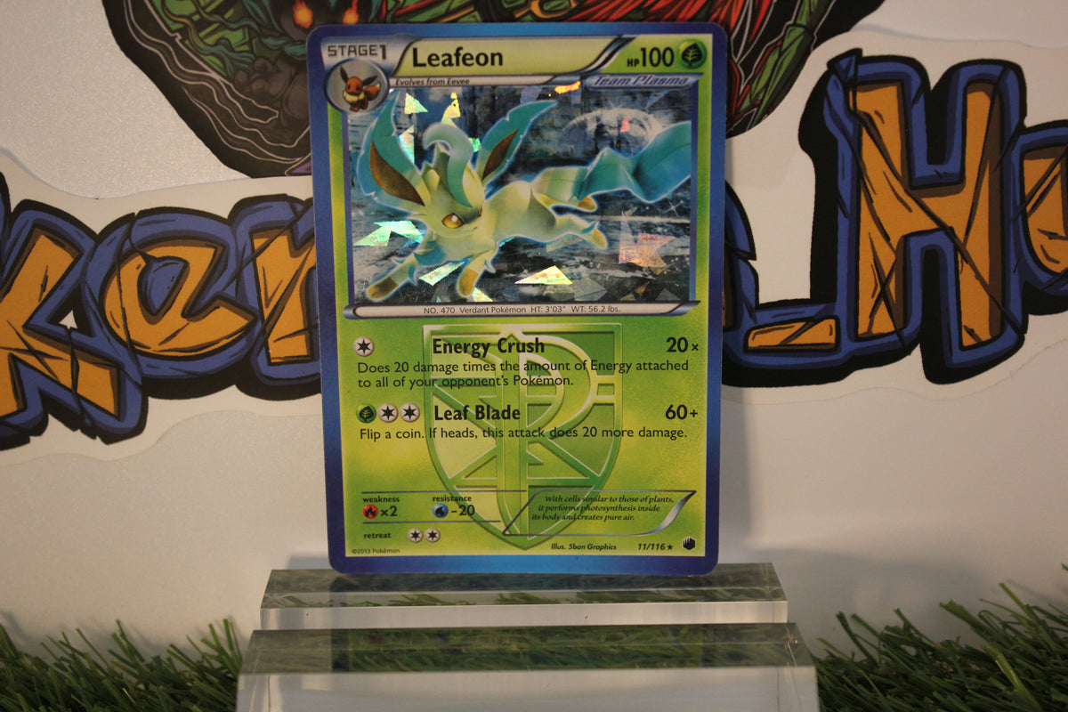 Leafeon 11/116 Cracked Ice Holo NM