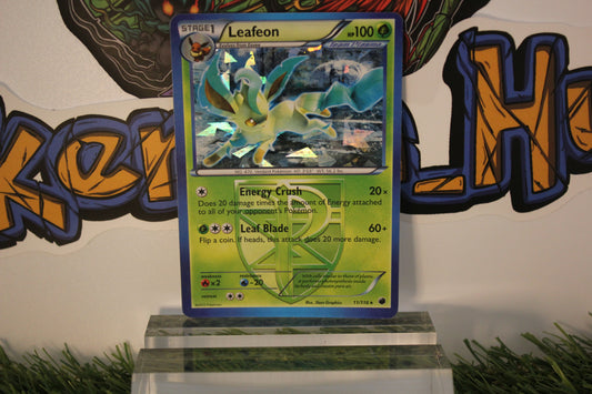 Leafeon 11/116 Cracked Ice Holo NM