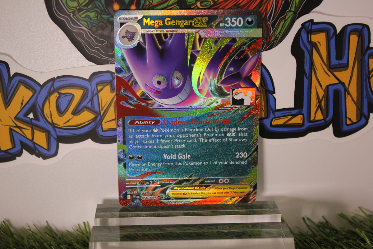 Mega Gengar EX 056/094 Pokemon Prize Pack Series 9 NM