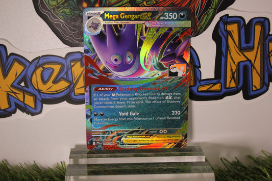 Mega Gengar EX 056/094 Pokemon Prize Pack Series 9 NM