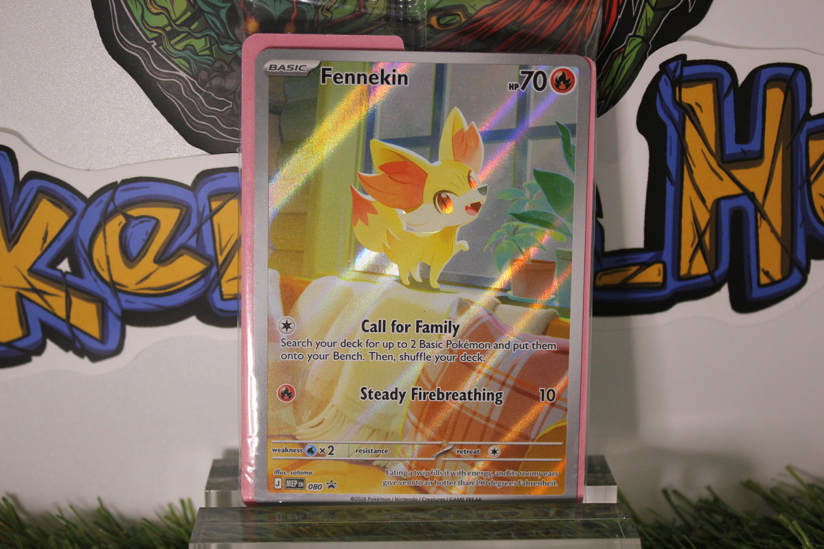 Fennekin Black Star Promo #080 Sealed