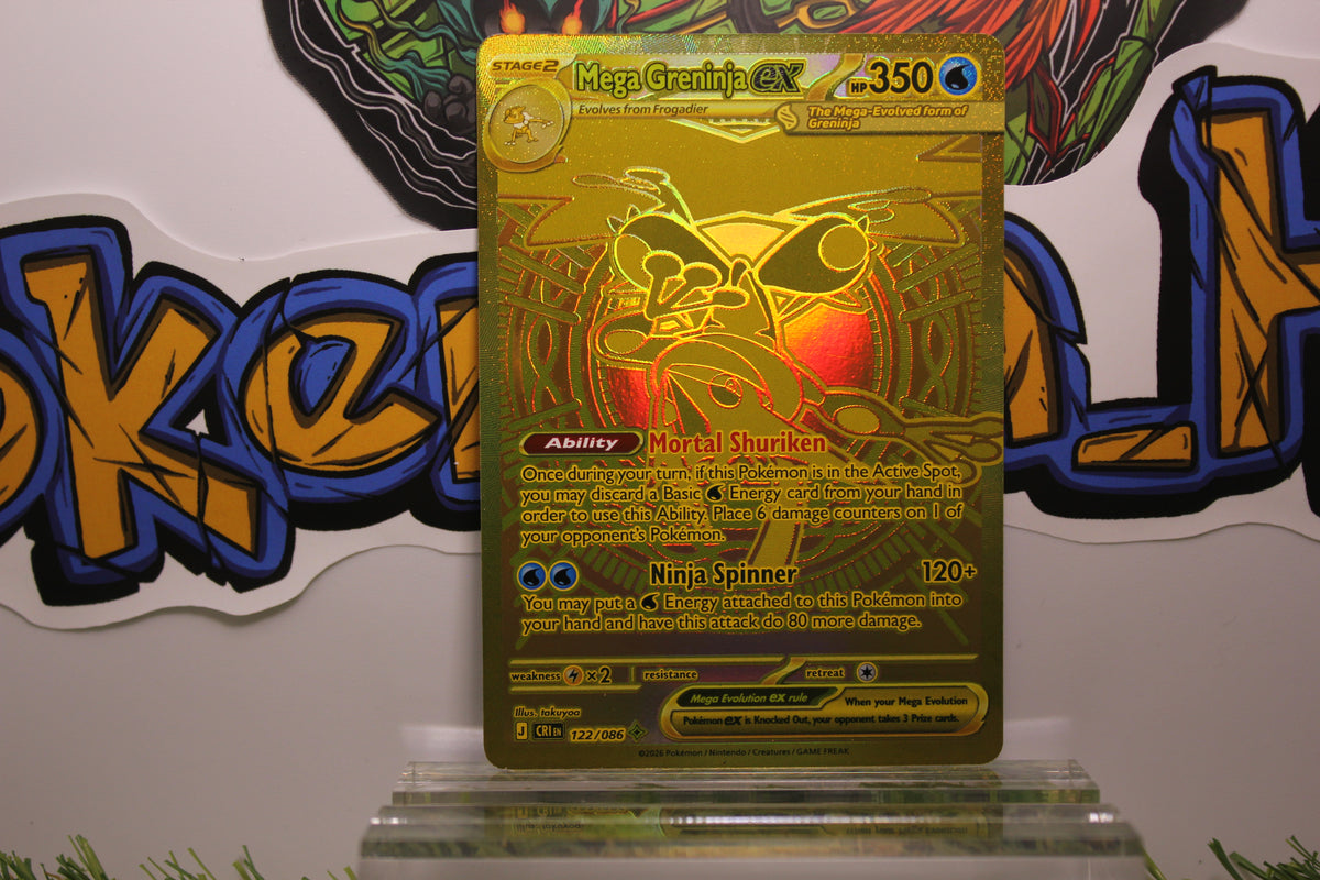 Mega Greninja EX 122/086 NM