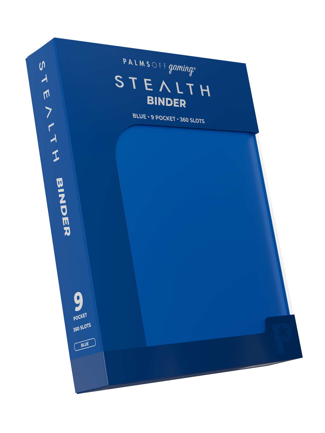 Stealth 9 Pocket Zip Binder - Blue