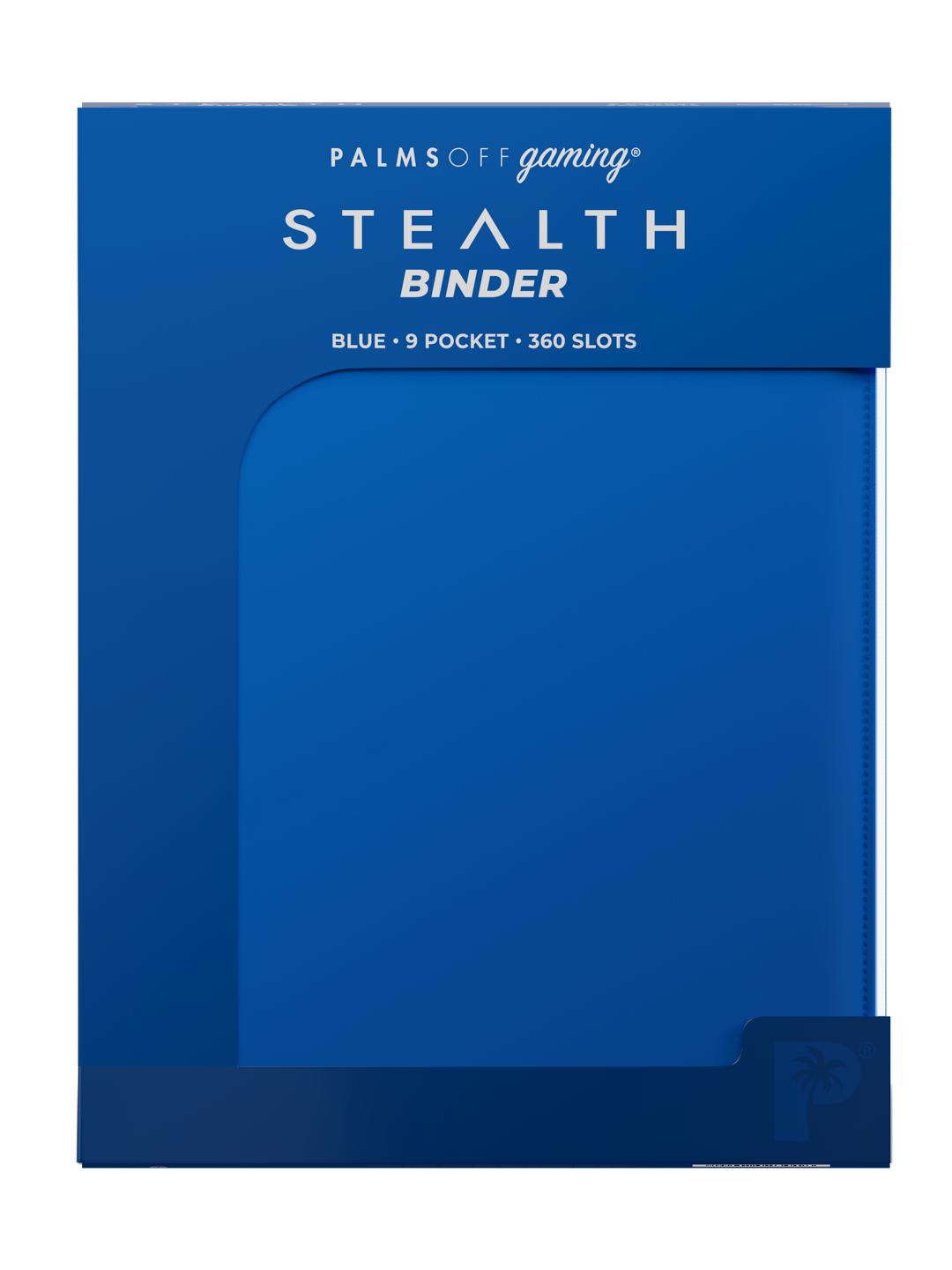 Stealth 9 Pocket Zip Binder - Blue