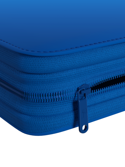Stealth 9 Pocket Zip Binder - Blue