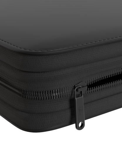 Stealth 12 Pocket Zip Binder - Black