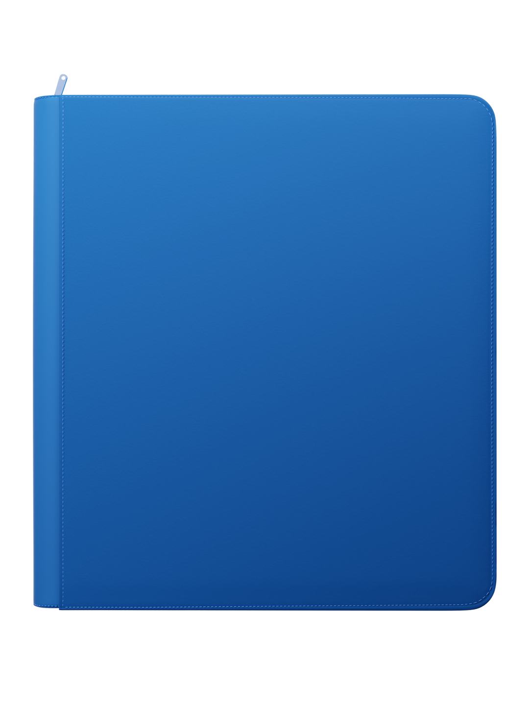Stealth 12 Pocket Zip Binder - Blue