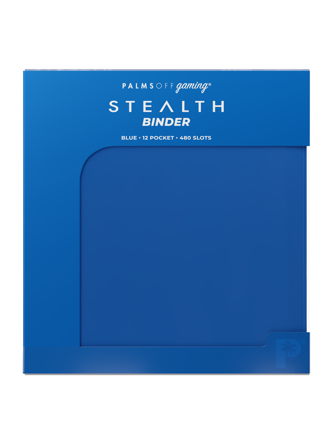 Stealth 12 Pocket Zip Binder - Blue