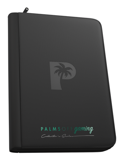 Collector's Series 9 Pocket Zip Binder - Black