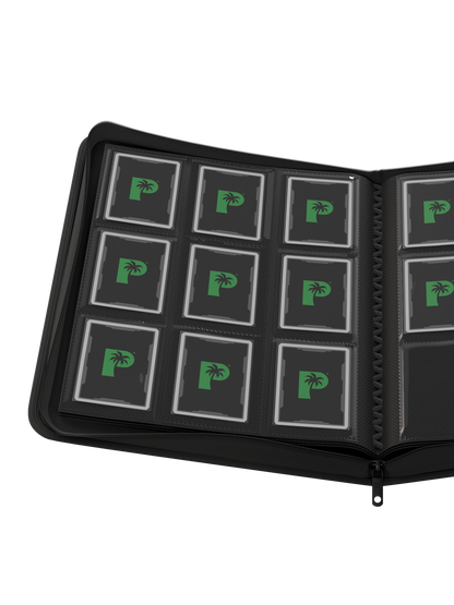 Collector's Series 9 Pocket Zip Binder - Black