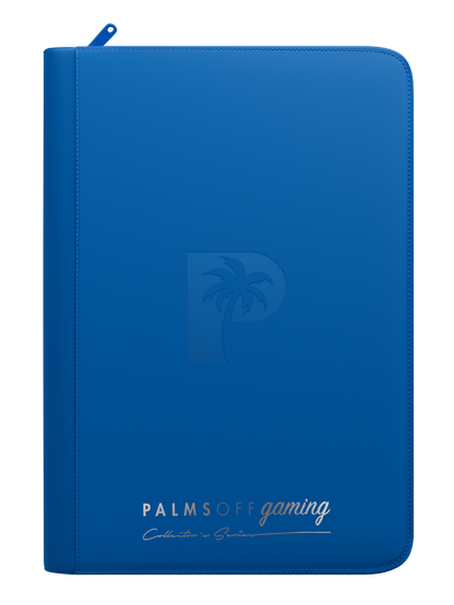 Collector's Series 9 Pocket Zip Binder - Blue
