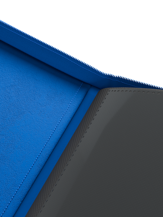 Collector's Series 9 Pocket Zip Binder - Blue