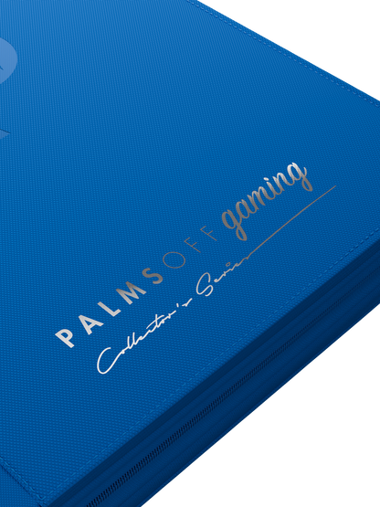 Collector's Series 9 Pocket Zip Binder - Blue