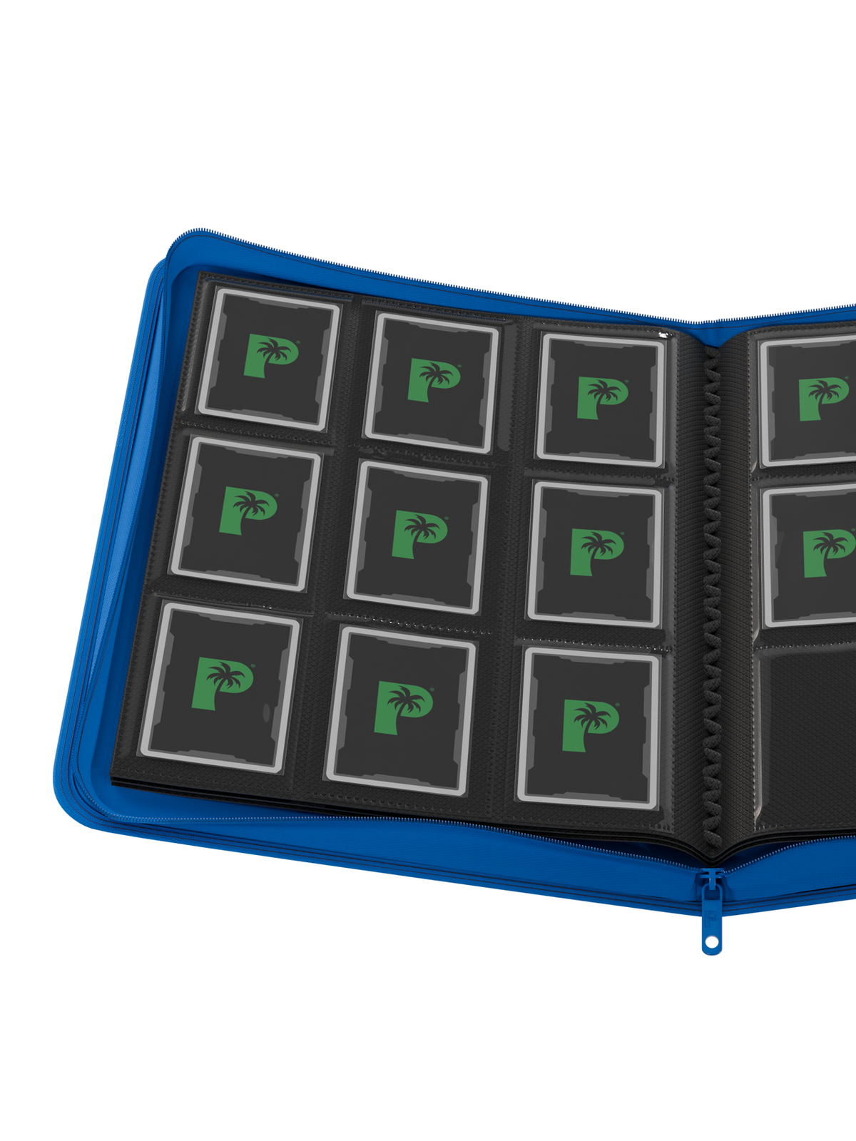 Collector's Series 9 Pocket Zip Binder - Blue