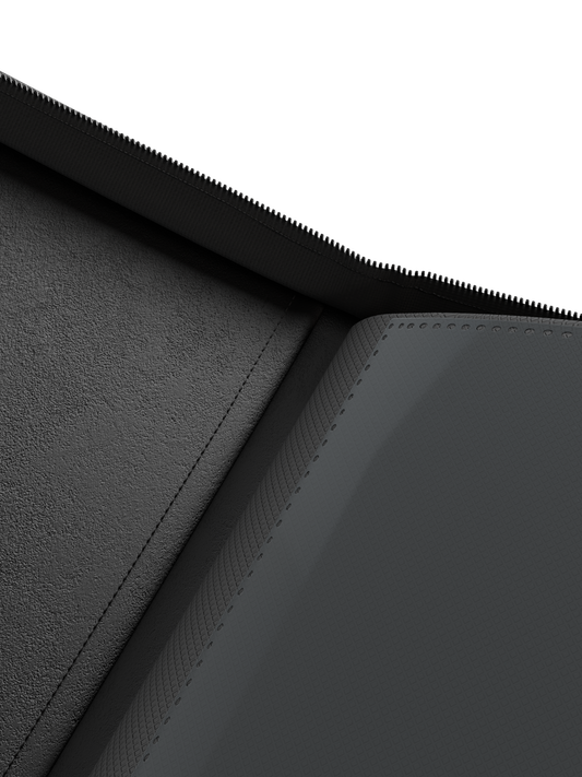 Collector's Series 12 Pocket Zip Binder - Black