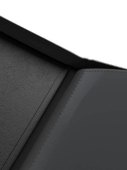 Collector's Series 12 Pocket Zip Binder - Black