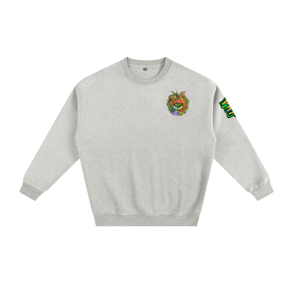 PHT Fleeced Sweatshirt B&W Logo