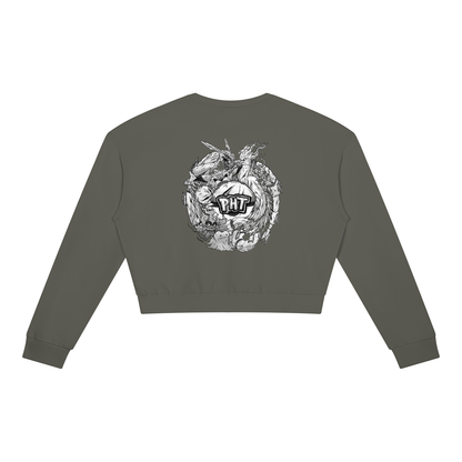 PHT Women's Crewneck Sweatshirt B&W Logo