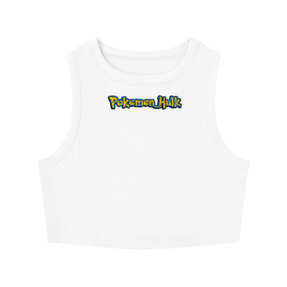 PHT Women's Crewneck Crop Tank Top Colour Logo