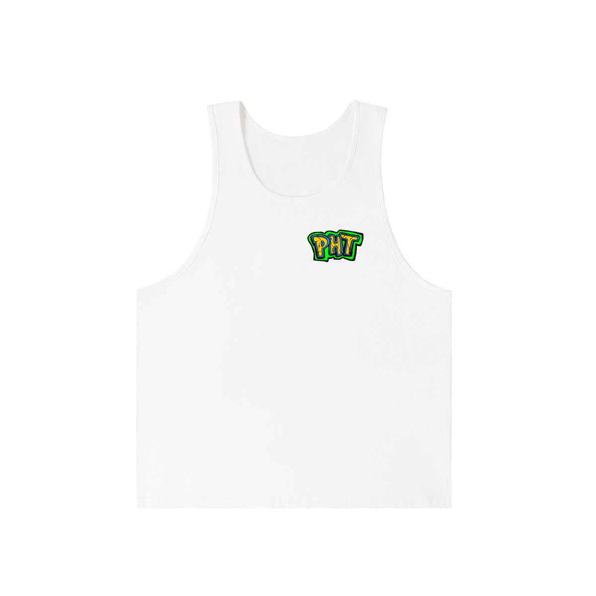 PHT Loose Tank Top B&W Logo