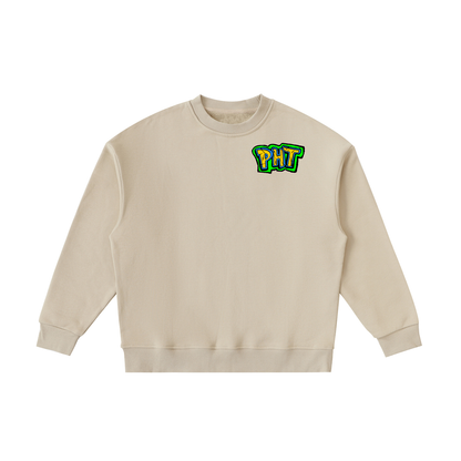 PHT  Fleece Kids' Crewneck Sweatshirt Colour Logo