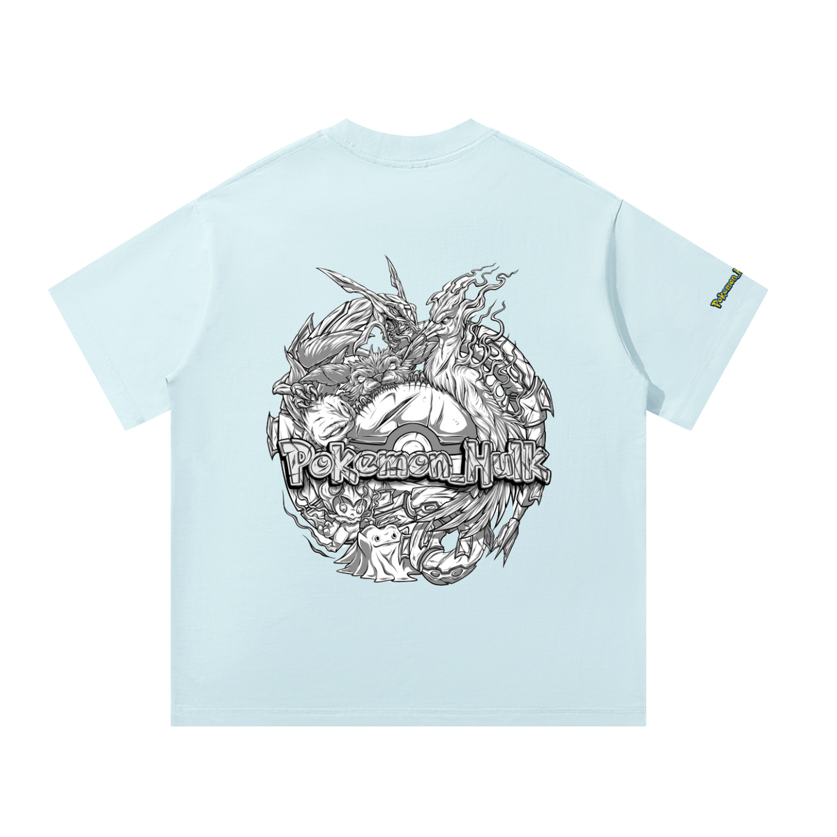 PHT Unisex Oversized T-Shirt B&W Logo