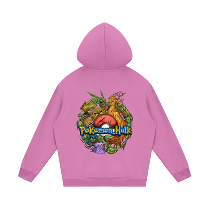 PHT Streetwear Fleece Hoodie Colour Logo