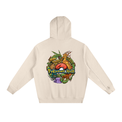 PHT Fleeced High Neck Hoodie Colour Logo