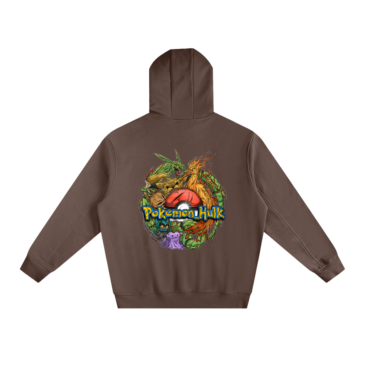 PHT Fleeced High Neck Hoodie Colour Logo