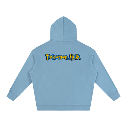 PHT Oversize Fleeced Hoodie B&W Logo