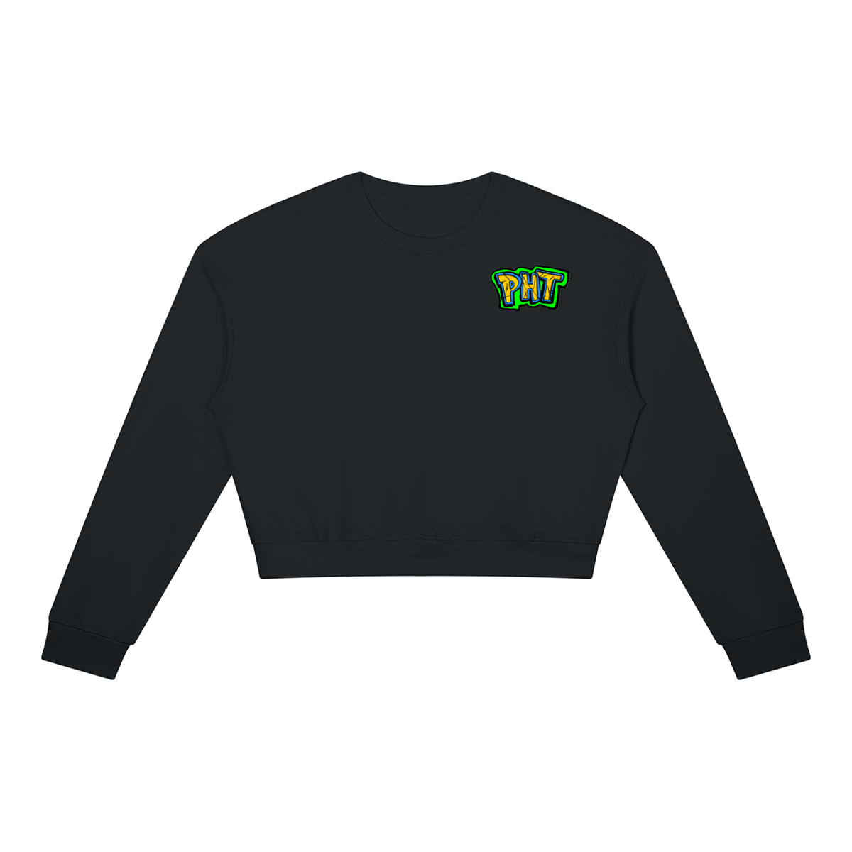PHT Women's Crewneck Sweatshirt B&W Logo