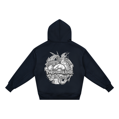 PHT Kids' Fleece Hoodie B&W Logo