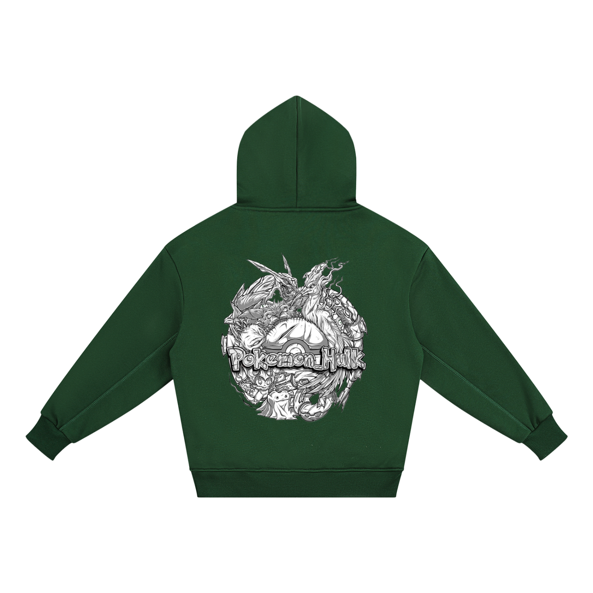 PHT Kids' Fleece Hoodie B&W Logo
