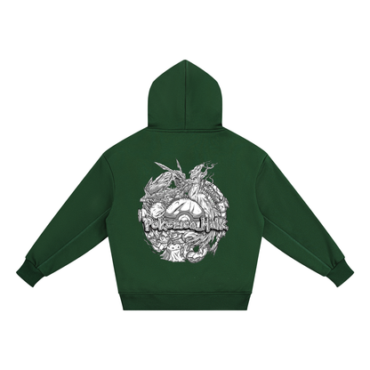 PHT Kids' Fleece Hoodie B&W Logo