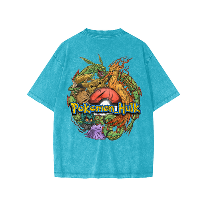 PHT Snow Washed Kids' T-Shirt Colour Logo